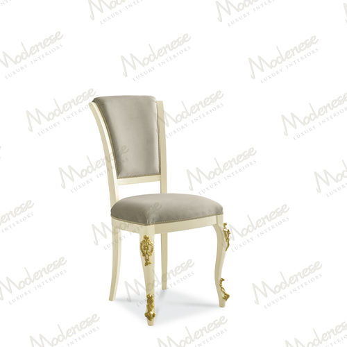 Klassischer Stuhl - 17501 - Modenese Luxury Interiors - für den Innenraum / Holz / Stoff