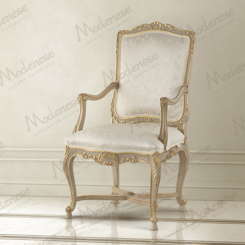 Klassischer Stuhl - 17504 - Modenese Luxury Interiors - für den Innenraum / Holz / Stoff