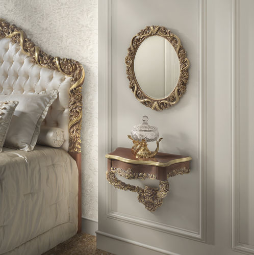 Klassischer Nachttisch - 17215 - Modenese Luxury Interiors - Holz / mit Schublade / für Privatgebrauch