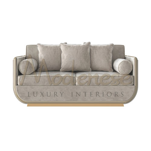 Modernes Sofa - 20405 - Modenese Luxury Interiors - für Wohnzimmer / Stoff / mit Armlehnen