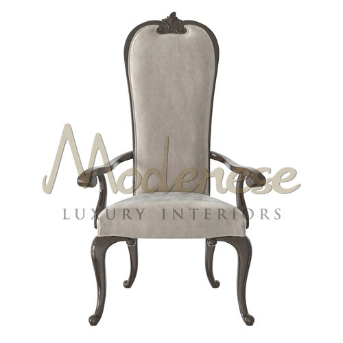 Moderner Sessel - 20503 - Modenese Luxury Interiors - Leder / Stoff / Holz