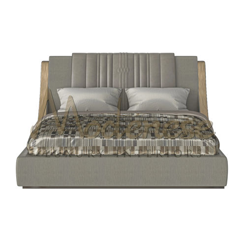 Doppelbett - 20217 - Modenese Luxury Interiors - modern / Polster / gepolstertes Kopfteil