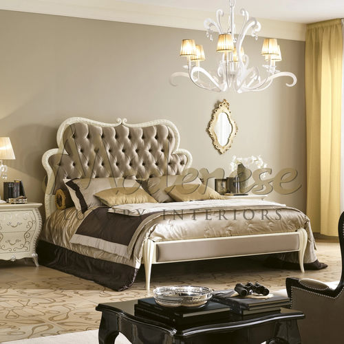 Bett / Queen Size - 21217 - Modenese Luxury Interiors - modern / individuell gestaltbar / hochglanzlackiertes Holz