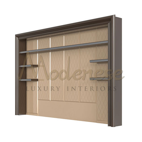 Modernes Bücherregal - 21111 - Modenese Luxury Interiors - Holz / Buche / mit Stauraum