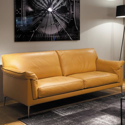 Modernes Sofa - HÉLIUM - Duvivier - Stoff / Leder / mit Armlehnen
