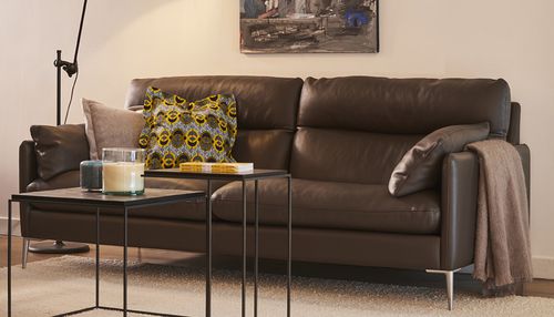 Modulsofa - MONTE-CARLO - Duvivier - modern / Leder / mit Armlehnen