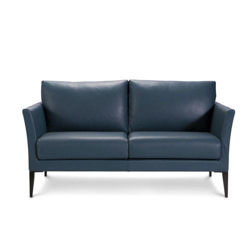 Modernes Sofa - EDGAR - Duvivier - Stoff / Leder / mit Armlehnen
