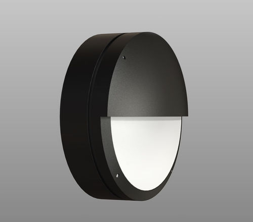 Moderne Wandleuchte - TEXTURED 2D - Orlight - für Außenbereich / Polycarbonat / rund