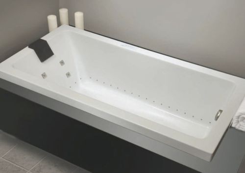 Quartzkomposit-Badewanne - ZENDO II: 66Z34 - CAML-TOMLIN - weiß