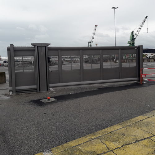 Selbsttragendes Tor - ULMALU 800 Rapid 70 - TGO (TRAVAUX GENERAUX DE L'OUEST) - rechts / links / Aluminium
