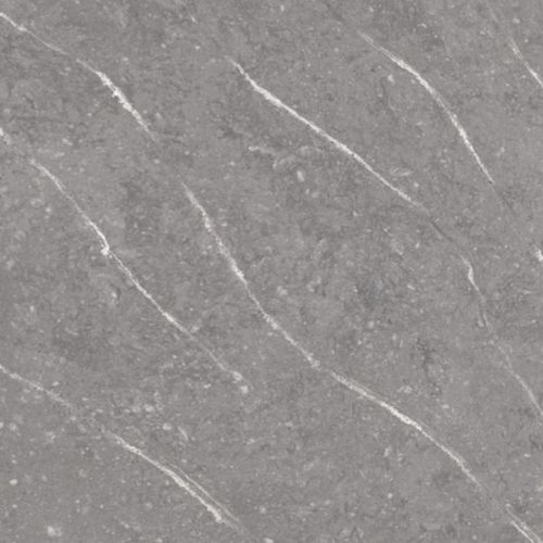 Quarzsteinplatte - 6140 Grigio Galaxy - OKITE - für Küche / Hochglanz / grau