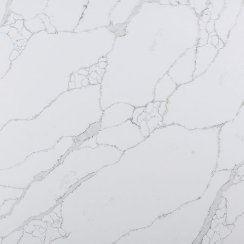 Quarzsteinplatte - 8052 Calacatta Oro - OKITE - für Innenausbau / für Bad / für Küche