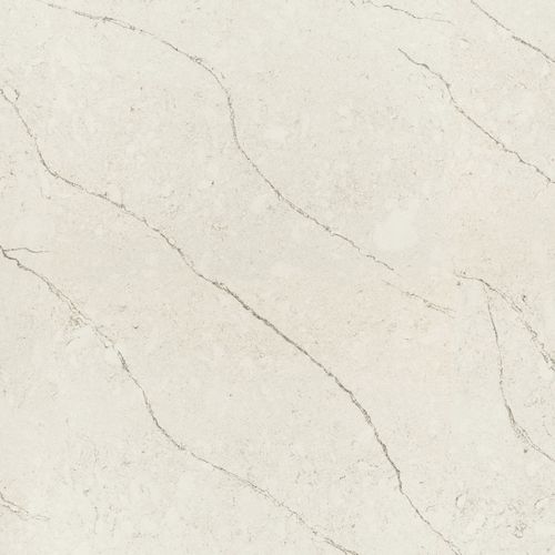 Quarzsteinplatte - 8061 Carrara Gioia - OKITE - für Küche / beige