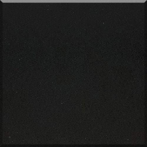 Mineralwerkstoff-Arbeitsplatte - 1114 Nero Assoluto - OKITE - für Küche / für Badezimmer / schwarz