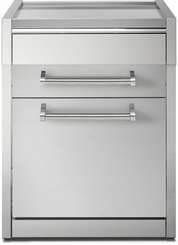 Unabhängiges Küchenelement - GENESI 70  - STEEL - freistehend / mit Schublade