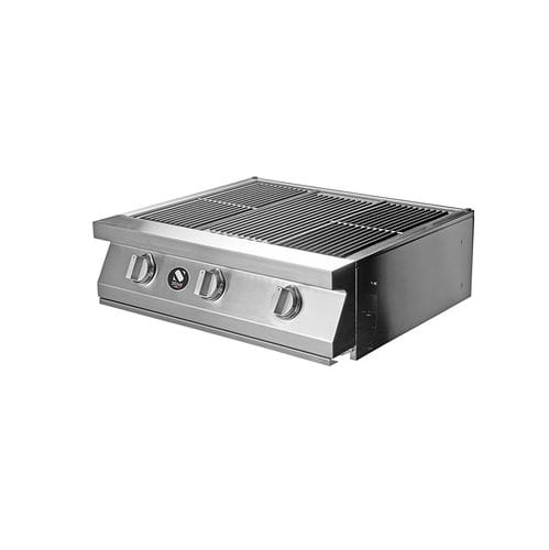 Gas-Gartengrill - SWING TOP 70  - STEEL - festinstalliert / Einbau / Stahl