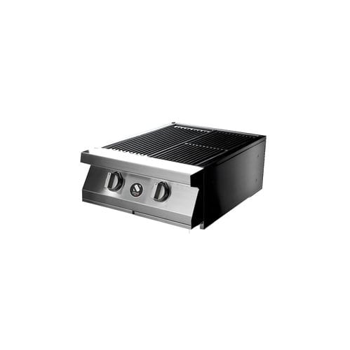 Gas-Gartengrill - SWING TOP 45 - STEEL - festinstalliert / Einbau / Edelstahl