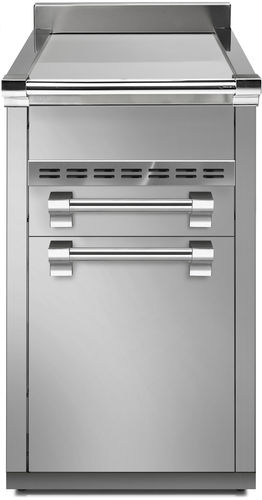 Edelstahl-Zubereitungstisch - ASCOT 45 - STEEL - mit Stauraum / Profi / für Privatgebrauch