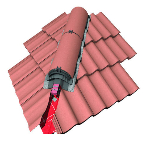 Aluminium-Dachsystem - UNIVERSAL HIPFAST - Marley - Metallprofil / für Gewerbegebrauch