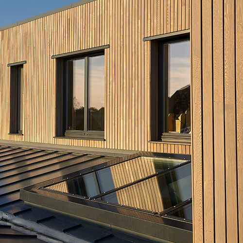 Stationärer Dachverglasung - PR60 PASSIVHAUS - LAMILUX Heinrich Strunz GmbH - Aluminium / Brandschutz