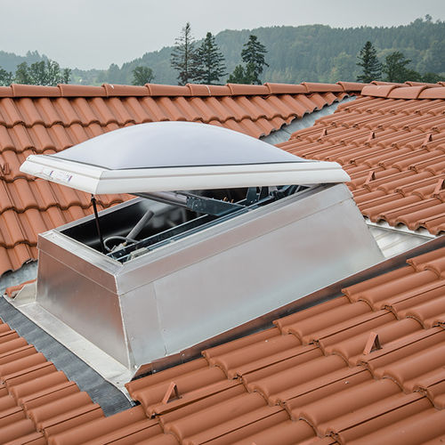 Dachfenster für Dachterrasse - F100 - LAMILUX Heinrich Strunz GmbH - Rauchabzug / für Lüftung / für Gebäuderenovierung