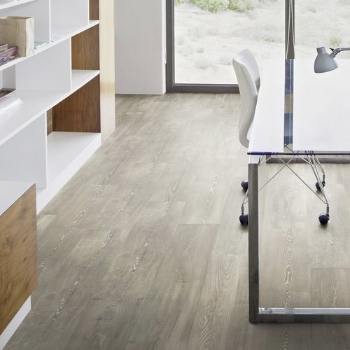 Kork-Bodenbelag - SMOKE OAK GREY  - Wicanders - für den Innenraum / für Wohnbereich / für Büro