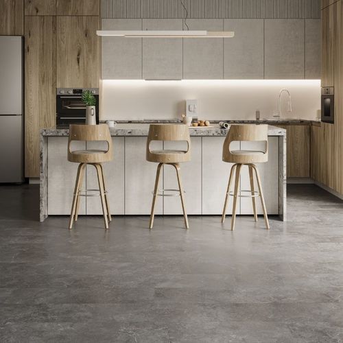 Kork-Bodenbelag - MINIMAL STONE SILVER  - Wicanders - für den Innenraum / für Wohnbereich / für Büro