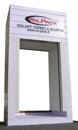 Polystyrolschaum-Sturz - SHUTTER BOX - RE.PACK Srl - isolierend / zur Abdichtung / für Rollos