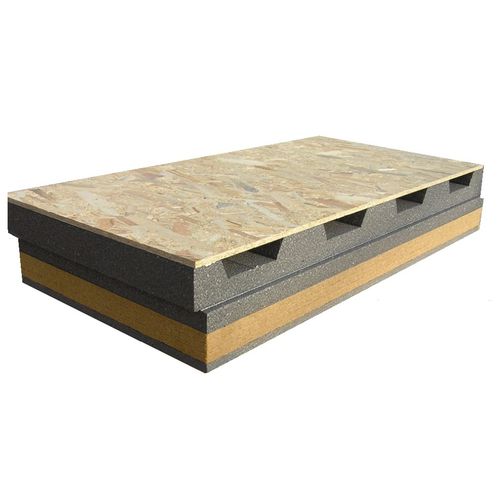 Unterdeckplatte / integrierter Dämmung - AIREK GREYWOOD - RE.PACK Srl