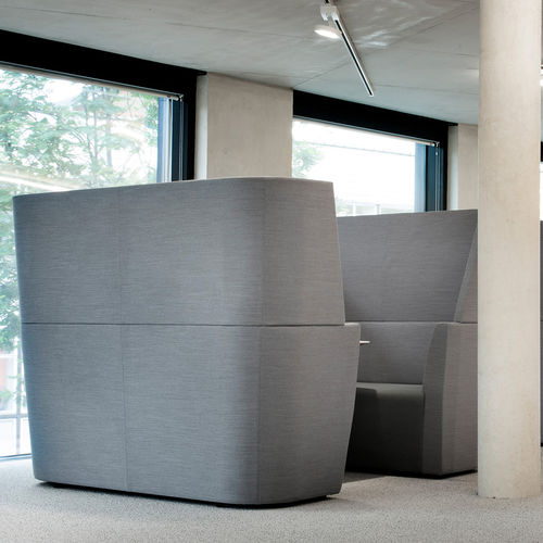 Modulsofa - AWAY FROM THE DESK - Orange Box - Eck / halbrund / modern
