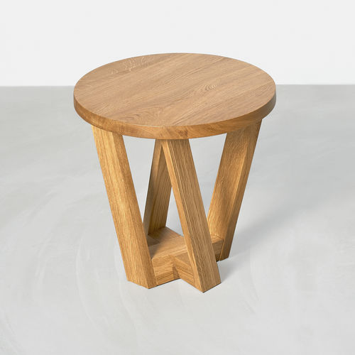 Runder Couchtisch - ZIRKEL V - vitamin design - Design / Eiche / Esche