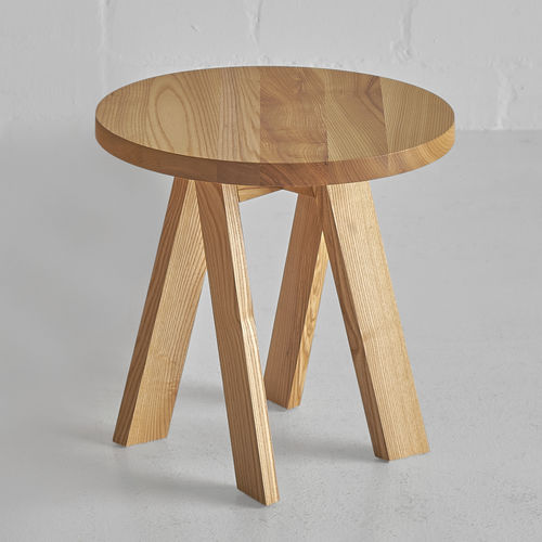 Design-Couchtisch - ZIRKEL A - vitamin design - Eiche / Esche / Buche