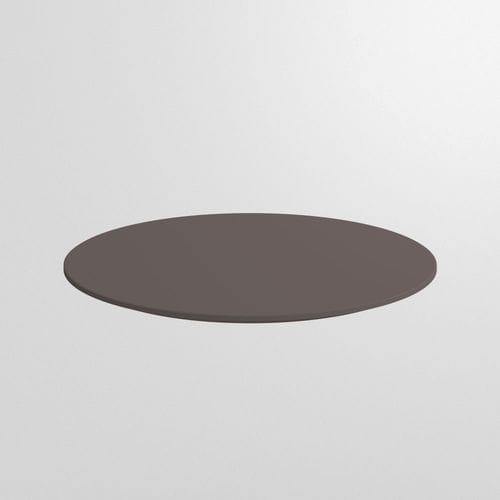Massivholz-Serviertablett - LAZY-SUZY - vitamin design - Linoleum / für Privatgebrauch / handgefertigt