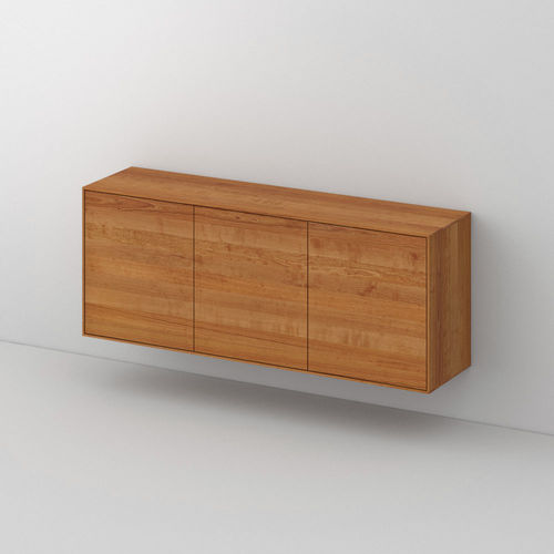Wandmontiertes Sideboard - IOTA - vitamin design - modern / Eiche / Nussbaum