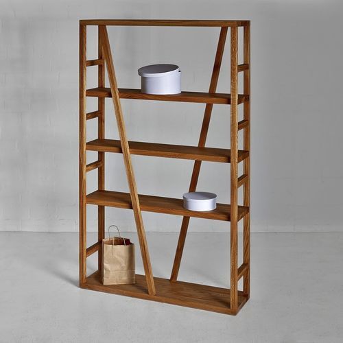 Trennwand-Regal - FACHWERK - vitamin design - Design / Eiche / MDF