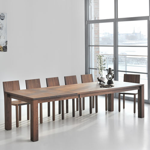 Ausziehtisch - LIVING BUTTERFLY - vitamin design - modern / Eiche / Nussbaum