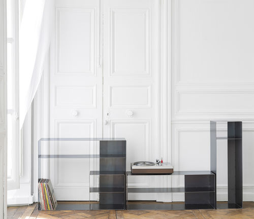 Industriestil-Sideboard - QUATTRO : 1 - VIDAME EDITIONS - Stahl / maßgefertigt / modular
