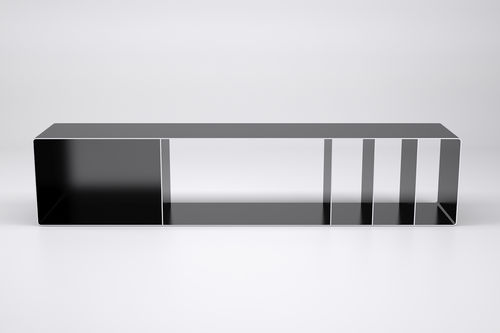 Niedriges Regal - QUATTRO : 7 - VIDAME EDITIONS - Industriedesign / Stahl / für Schallplatten