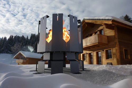 Garten-Feuerstelle / Holz - ION - Develpro Inc.
