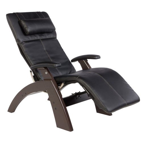 Moderner Sessel - PERFECT CHAIR® : PC-300 - Human Touch - Leder / schrägstellbar / mit Kopfstütze