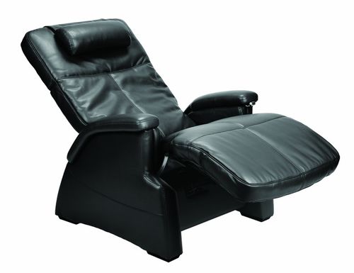 Moderner Sessel - PERFECT CHAIR® : PC-085 - Human Touch - Leder / mit Fußstütze / schrägstellbar