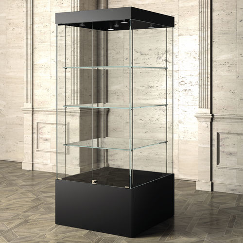 Moderne Vitrine - MU/80 - Italvetrine - Hartglas / Laminat / beleuchtet