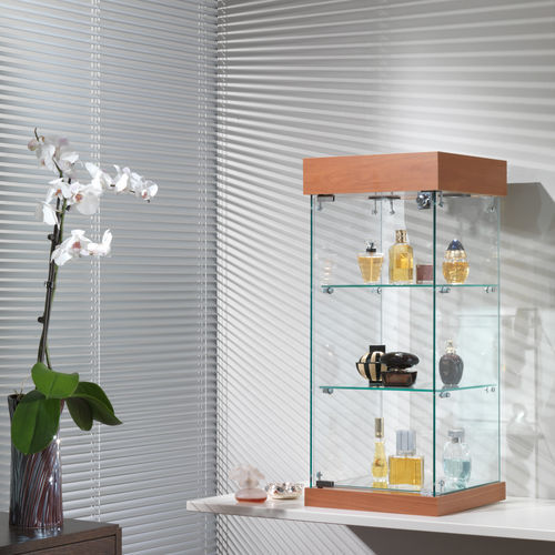 Moderne Vitrine - 201/Q - Italvetrine - Tisch / Glas / Holz