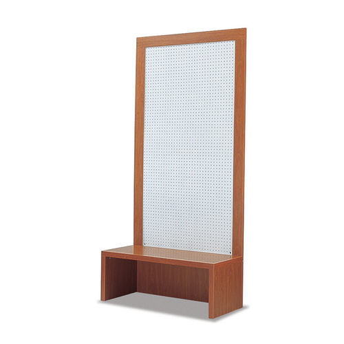 Mehrzweck-Präsentierregal - 100/B - Italvetrine - Kirschbaum / Helleiche / Glas