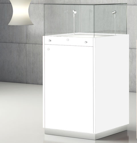 Moderne Vitrine - Q/50L - Italvetrine - Glas / Holz / beleuchtet