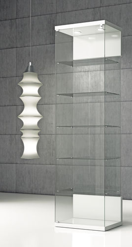 Moderne Vitrine - VE/60 - Italvetrine - Hartglas / beleuchtet / mit Sichtfläche