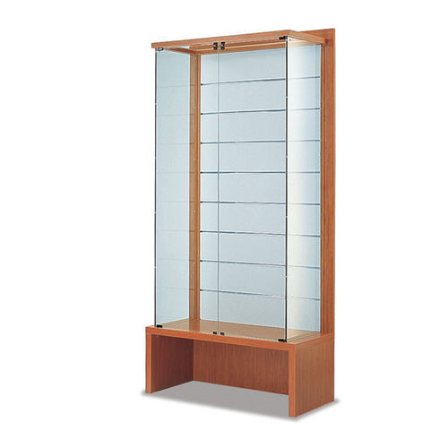 Moderne Vitrine - 100/DS - Italvetrine - Glas / Kirschbaum / Helleiche