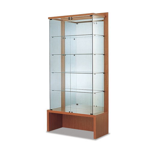 Moderne Vitrine - 100/VS - Italvetrine - Glas / Kirschbaum / Helleiche
