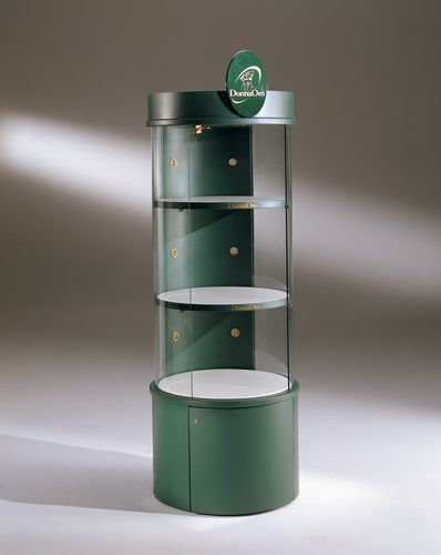Moderne Vitrine - DonnaOro - Italvetrine - Glas / Metall / mit Sichtfläche