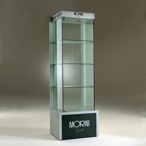 Moderne Vitrine - MORINI GIOIELLI - Italvetrine - Glas / Metall / mit Sichtfläche